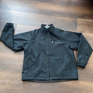 Mens Columbia Omni-shield jacket, black